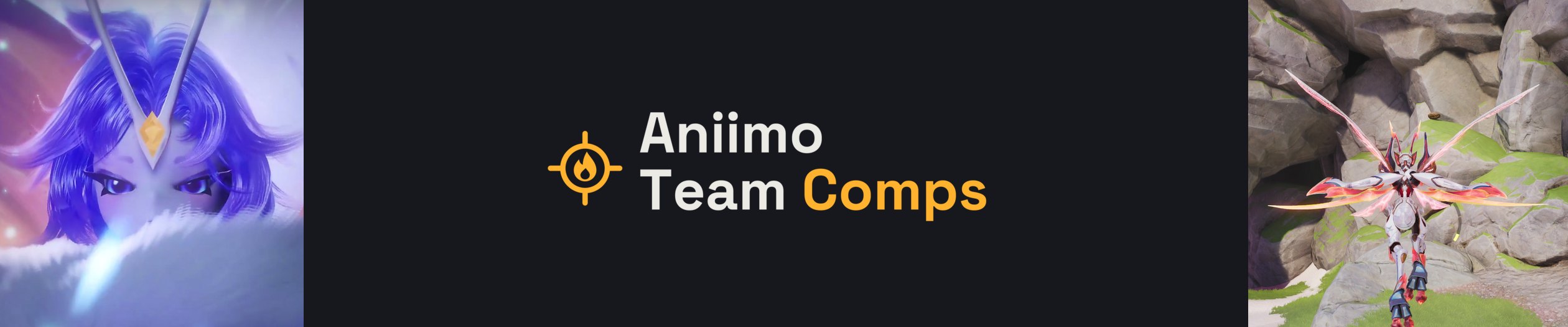 Aniimo team comps title card with two Aniimo